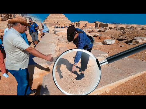 Видео: Тайны Египта: Туристам не покажут - Древние пропилы пирамиды Унаса