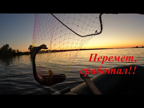 Видео: Перемет сработал!! Ночую один на острове. рыбалка на перемет, кольцо, троллинг.