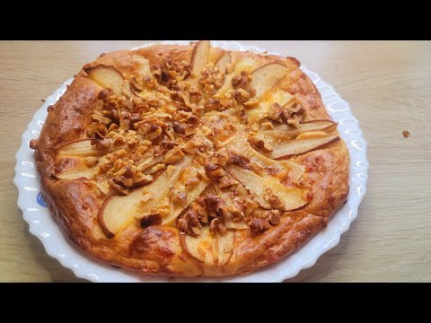 Видео: Творожно-грушевый пирог к праздничному столу для диабетиков.