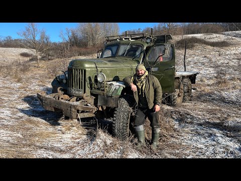 Видео: ЗиЛ , ЛЮДОЕД Ставим толстый ТРОС на лебедку , Чалим трос
