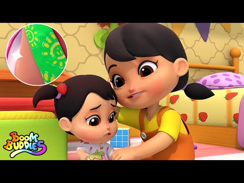 Видео: Boo Boo Песен за деца + Детски песнички и предучилищни видеоклипове