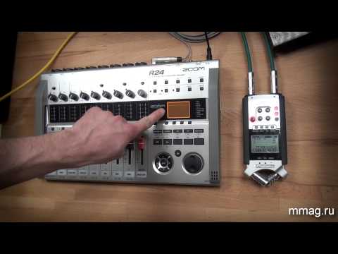 Видео: mmag.ru: Zoom R24 - портативный аудио рекордер - обзор и демо