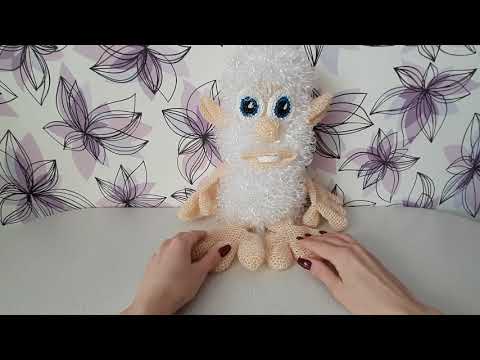 Видео: МОЧАЛКА-ИГРУШКА крючком БУБА с вытянутыми петлями. ПРЕЗЕНТАЦИЯ и ОПРОС.
