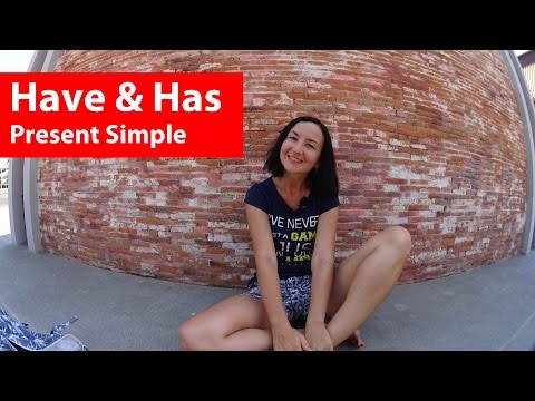 Видео: Have & Has. Present Simple (простое настоящее). Времена в английском языке.