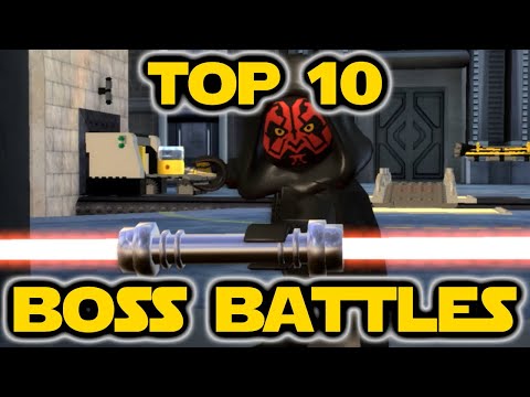 Видео: 10 лучших битв с боссами из Lego Star Wars