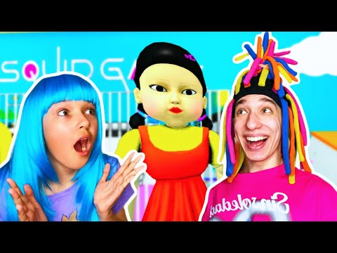 Видео: КИТАЙКА И ПОБЕГ ОТ КУКЛЫ ИЗ ИГРЫ В КАЛЬМАРА С КСЮШЕЙ!