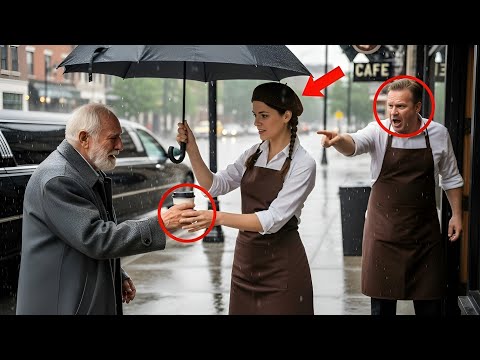 Видео: Официантку уволили за то, что она предложила старику бесплатный кофе — на следующий день он приех...