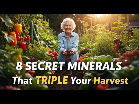 Видео: Как 8 секретных минералов утроят ваш урожай (чего никогда не дадут удобрения)