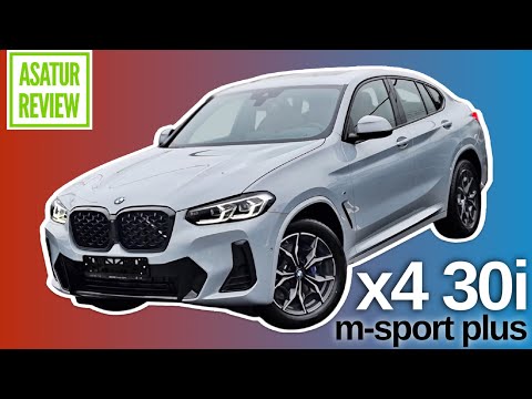 Видео: 🇺🇸 Обзор рестайл BMW X4 G02 30i M-Sport PLUS Brooklyn Grey / БМВ Х4 30и М-Спорт ПЛЮС Бруклин 2022