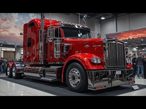 Видео: Kenworth T680 2025 года — умный, мощный и экологичный грузовик будущего 🚛⚡