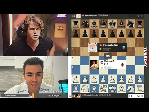 Видео: ЧЕМПИОН МИРА! Матвей Гальченко - Магнус Карлсен