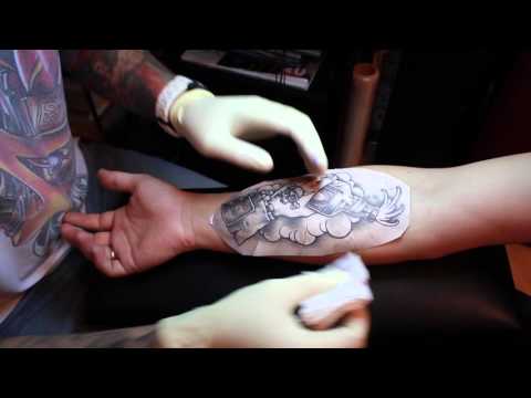 Видео: Татуировка с нуля. Выпуск 2. Трансферная бумага