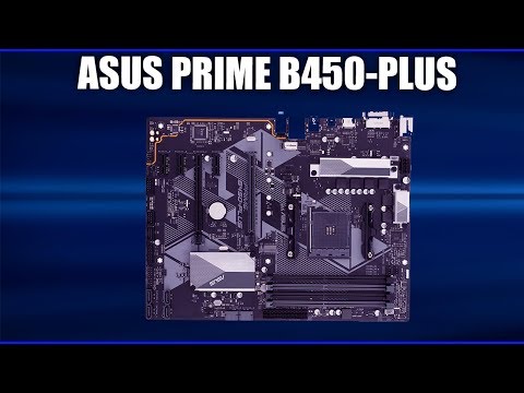 Видео: Материнская плата Asus PRIME B450-PLUS