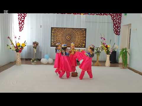 Видео: "Менің елім-менің бақытты балалық шағым" байқауы. Өзбек биі