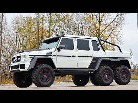 Видео: Самодельный Гелендваген G63 6х6 белый закончен. Америка встречай шедевр.