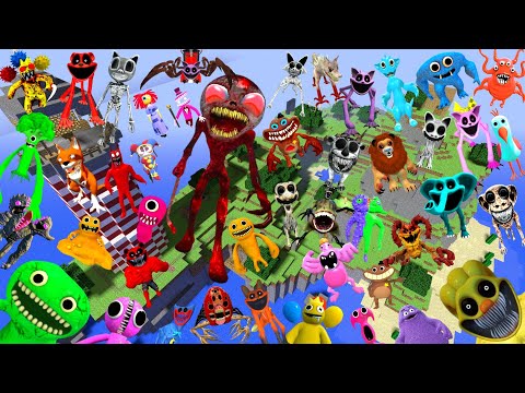 Видео: Спартанец Пинает Новый Кошмарный Сад Банбана Главы 1, 2, 3, 4 Поппи Хагги Сирена в Garry's Mod!