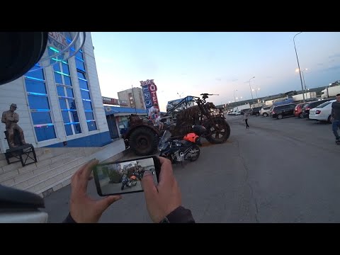 Видео: Мотопутешествие на Кавказ 2021: День первый - продолжение