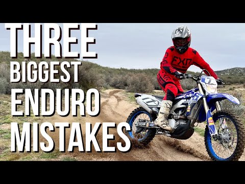 Видео: Три самые большие ошибки в эндуро | И как их исправить