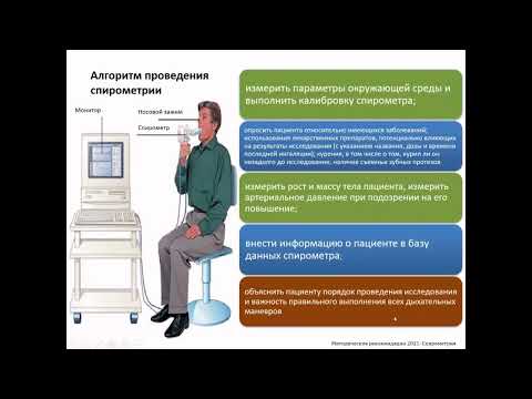Видео: Нагаткина О.В. Бронходилатационный тест