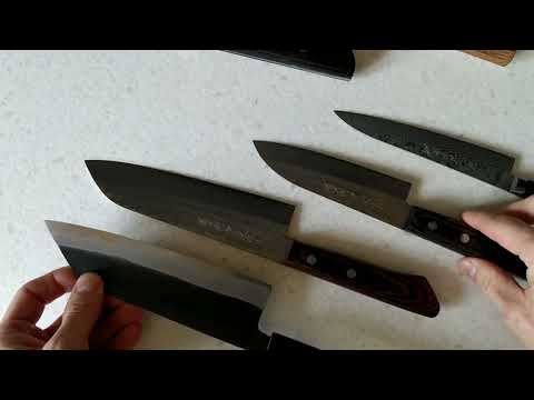 Видео: Основные виды японских ножей и их правильные названия.