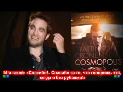 Видео: Robert Pattinson - интервью Prosieben (русские субтитры)
