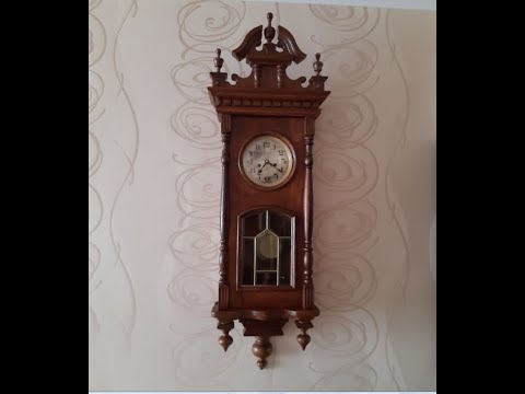 Видео: Завершение работы, монтаж и запуск  часов Густав Беккер.