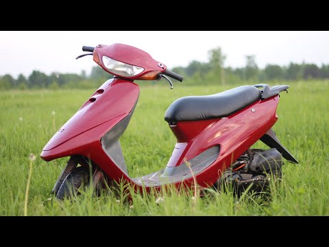 Видео: Ремонт скутера Honda Tact 30 . Заклинил Двигатель.