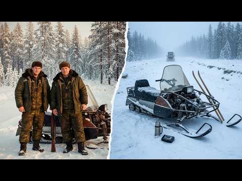 Видео: Охотники на волков исчезли в снежный буран 1995 — через 29 лет их снегоход откопали с УЖАСАЮЩИМИ..