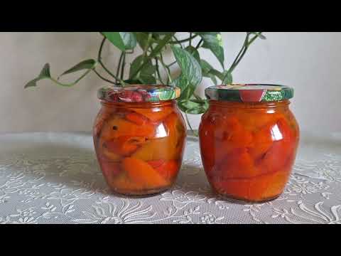Видео: Мариную сладкий перец. Очень простой и вкусный рецепт 