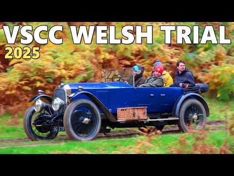 Видео: Валлийский триал VSCC 2025 — этапы Бэдлендс и Квм Уиттон