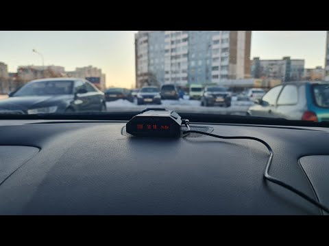 Видео: Сигнатурный радар-детектор Neoline X-COP 6000s и кронштейн Neoline Fixit M3S. Обзор и тестирование.