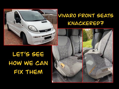 Видео: Проект Vivaro, часть 7. Разбираем передние сиденья и готовимся к ремонту.