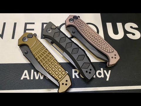 Видео: 3 новых ножа от Half Face Blades, произведенных в США!! Полный обзор!!