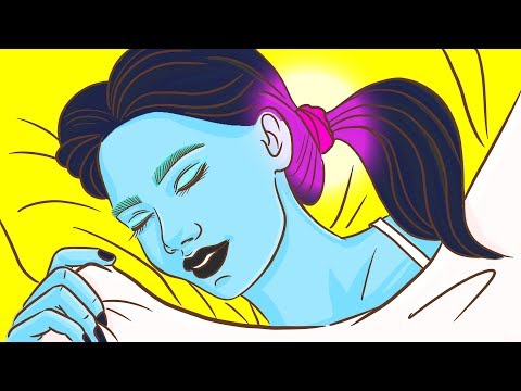 Видео: Вот почему никто и никогда не должен спать с хвостиком