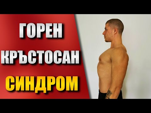 Видео: Горен кръстосан синдром -  Кифоза (Как да разберем дали сме изгърбени)