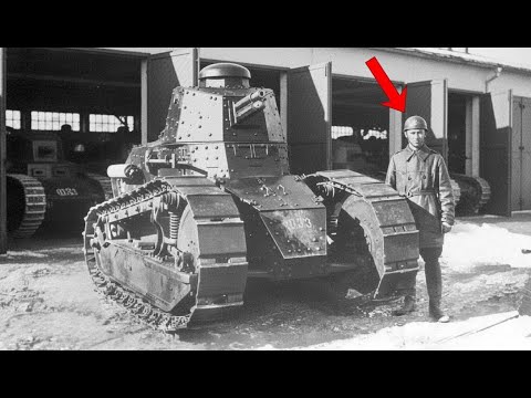 Видео: Танк кроха, повлиял на Первую Мировую : как Renault FT ускорил время на 100 лет!