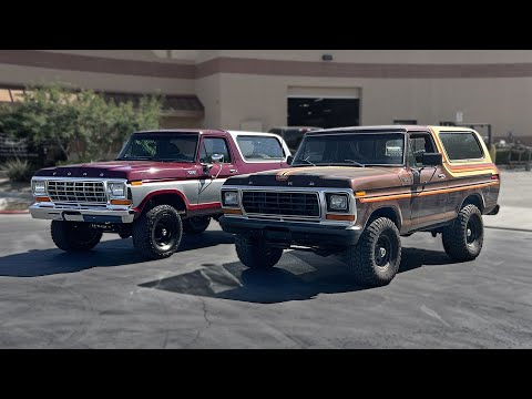 Видео: Стандартный против рестомодного | Ford Bronco 1979 года