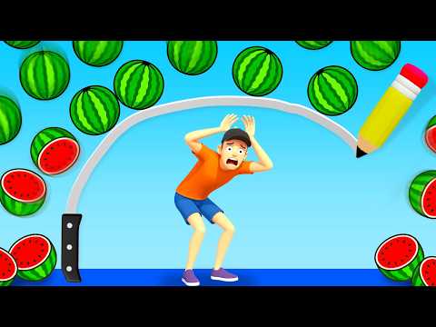 Видео: Рисунок НОЖА MAX LEVEL в Draw Knife