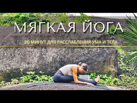 Видео: ЙОГА для СНЯТИЯ СТРЕССА И УСТАЛОСТИ. Спокойная размеренная практика для расслабления. 20 минут.