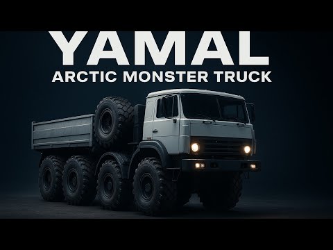 Видео: 🚛❄️ ЯМАЛ 8×8 — Арктический Монстр Бездорожья! 💪🇷🇺