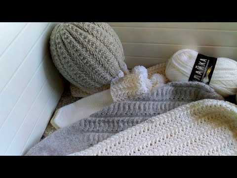 Видео: "Чулок" - Не успеваю вязать такие шапки, они лучшие! Самые популярные красивые модели шапок спицами