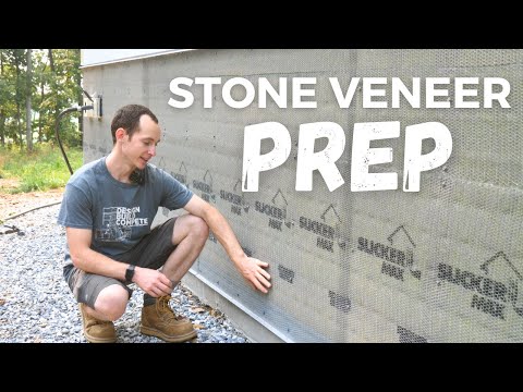 Видео: Подготовка стен под каменный шпон