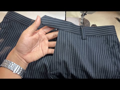 Видео: Сшить мужские брюки совсем несложно, если знать все эти моменты.