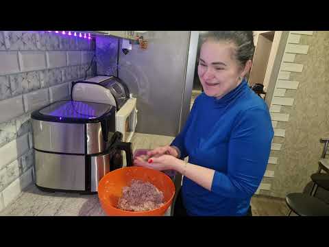 Видео: Тефтели в аэрогриле- страдания на кухне