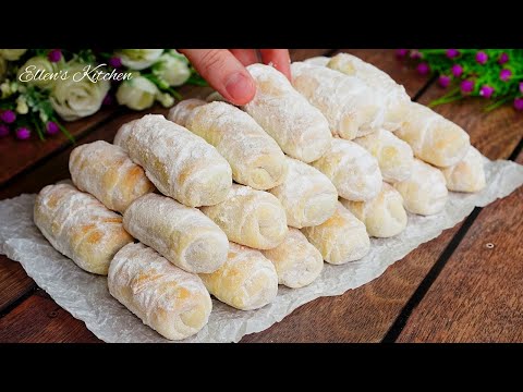 Видео: Нежные, как Мороженое! Ореховые трубочки за 10 минут! Простой рецепт печенья😋