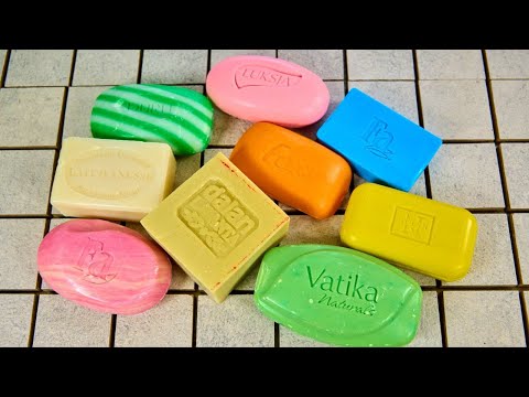 Видео: ASMR soap cutting/Soap Crushing/ Satisfying vide /Relaxing Video/ Резка сухого мыла/4К