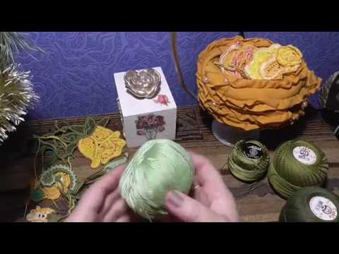 Видео: ВЯЗАНИЕ! МК листочка 2 к розе часть 1