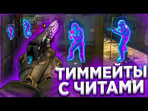 Видео: До Глобала с Софтом Напарники / Тиммейты Читеры. Читы на кс го