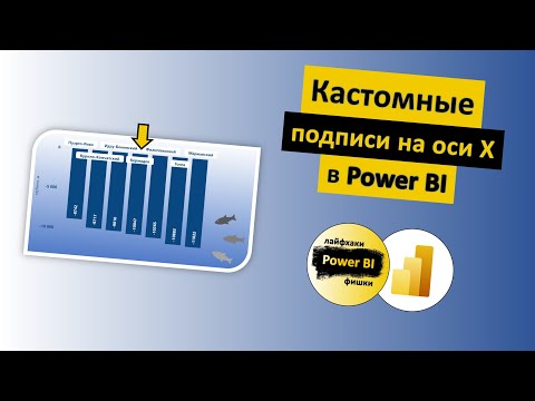 Видео: Кастомные подписи на оси X в Power BI | Power BI - Лайфхаки и фишки | @pbi-vlog