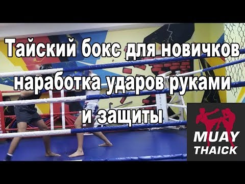 Видео: Тайский бокс для новичков - наработка ударов руками и защиты